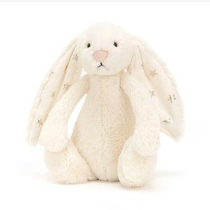Jellycat White/Cream Bashful Twinkle Bunny